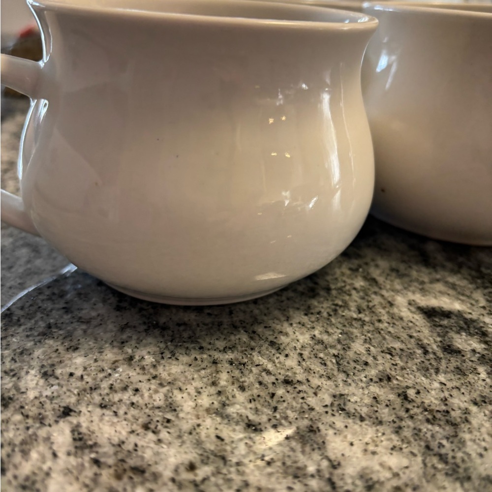 Three Tangshan Charming Onion Soup Mug with Recipe Design. - Picture 5 of 7